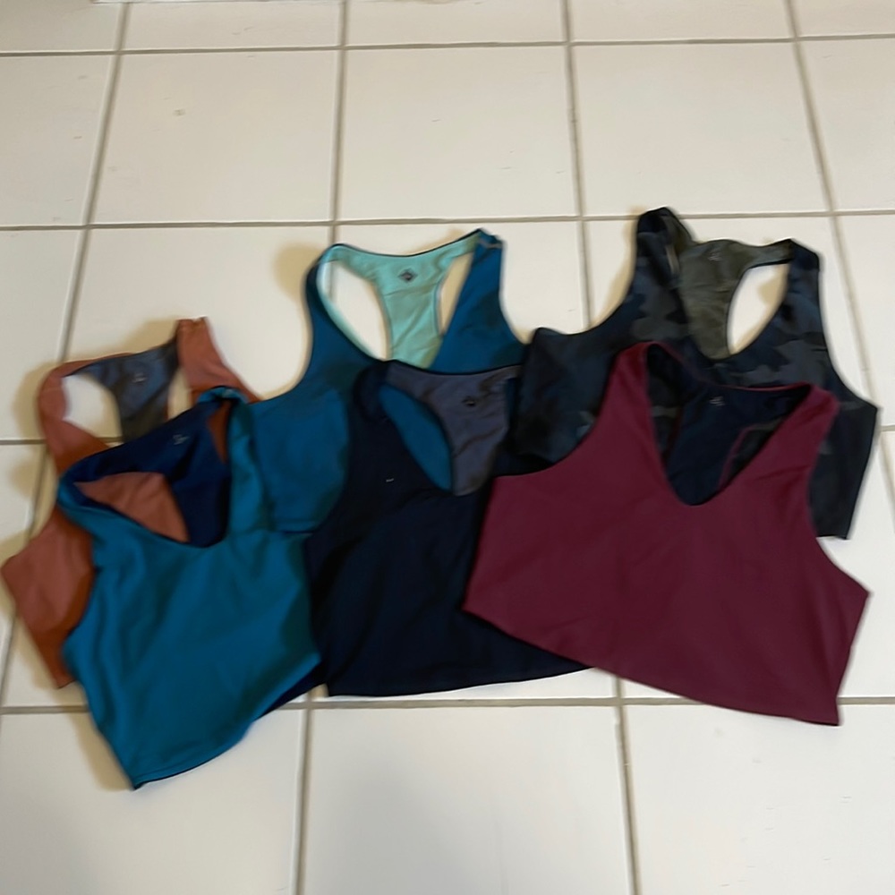 Prana Momento Crop Tops… lot of 6.